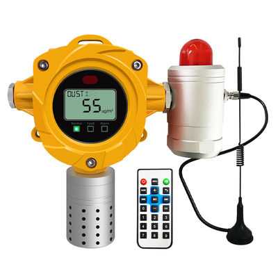 Sistema fijo de monitorización de la calidad del aire en tiempo real, montado en la pared, detector de polvo PM2.5 PM10