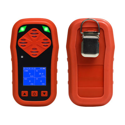 Detectores portátiles de gases múltiples de alta sensibilidad CH4 H2S O2 CO 4 en 1 Detector de gases múltiples