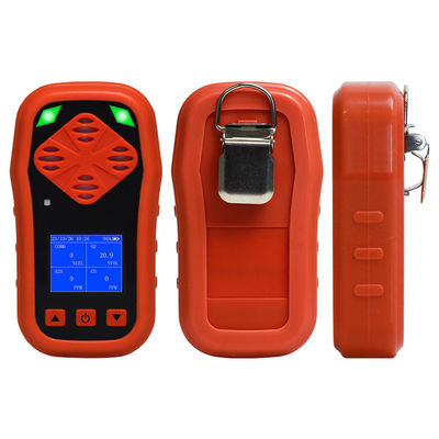Detector de fugas de gas portátil personal de varios tipos H2S CO O2 LEL Detector de fugas de gas portátil
