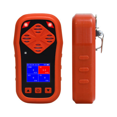 Detectores industriales de múltiples gases, detector portátil de alarma de monóxido de carbono