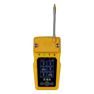 Detector portátil de fugas de gas de alta precisión 6 en 1