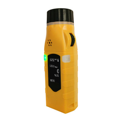 Detector de gas único portátil ABS para el monóxido de carbono de CO / sulfuro de hidrógeno de gas H2S
