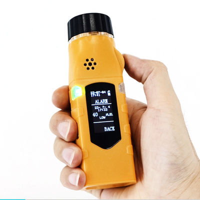 Detector de gas de sensor inteligente portátil compacto para espacio de trabajo limitado