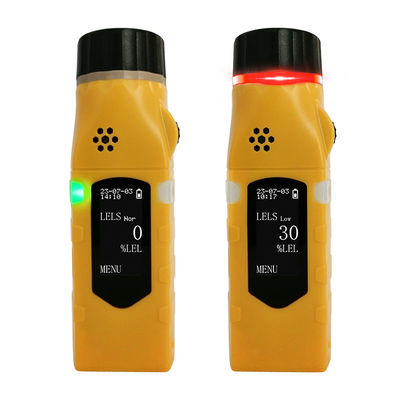 Analista de gases combustibles en el sitio de construcción Detector de gases tóxicos portátil 120 g