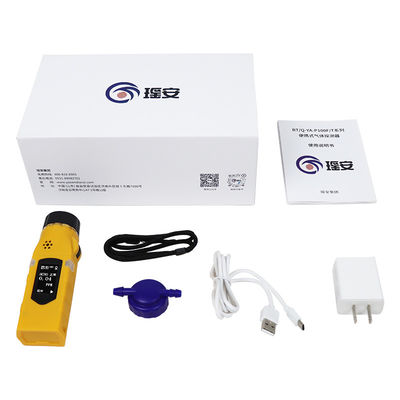 Detector electrónico de gas 100% LEL, detector portátil de fuga de gas de hidrógeno
