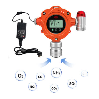Monitor de gas de cloruro de hidrógeno HCL Montado en la pared Detector de gas tóxico PH3 de fosfina