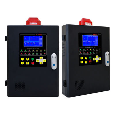 Sistema de alarma de gases tóxicos de los paneles de control de monóxido de carbono de múltiples canales