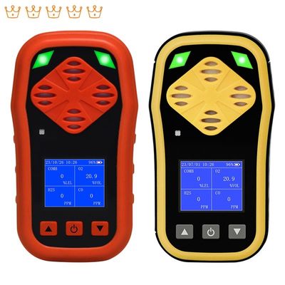 Analista de gases de CO O2 H2S CH4 H2S LEL / detector de gases de escape