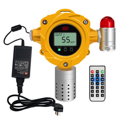 Detector de polvo fijo montado en la pared Dispositivo de control de la calidad del aire PM2.5 PM10 Monitor de polvo