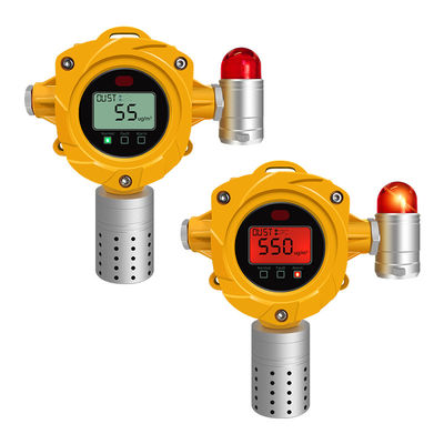 Detector de polvo fijo a prueba de explosión PM2.5 4-20mA RS485 con control remoto