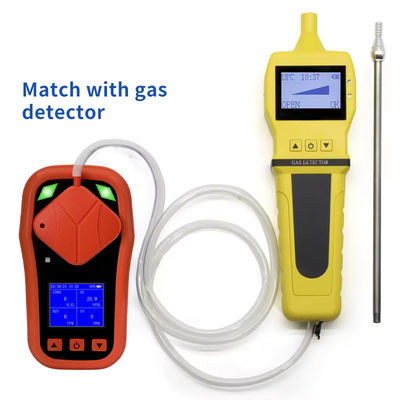 YA-CDX4 Monitor de gas de difusión natural con detector de gas de CO2 O2 H2S CO con bomba de muestreo externa