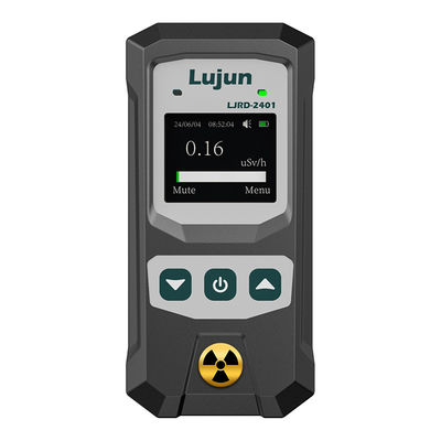 Display LCD Detector portátil de radiación nuclear recargable con alarma para rayos X Beta rayos gamma