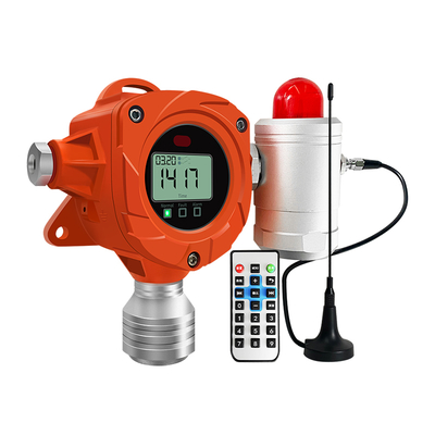 Pantalla LED fija ATEX CE FCC Detector de fugas de gas combustible 0-100% LIE para gasolineras y estaciones de GLP
