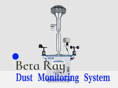 Sistema de monitoreo de la calidad del aire por polvo de rayos beta, detector de partículas Pm2,5 Pm10 Tsp